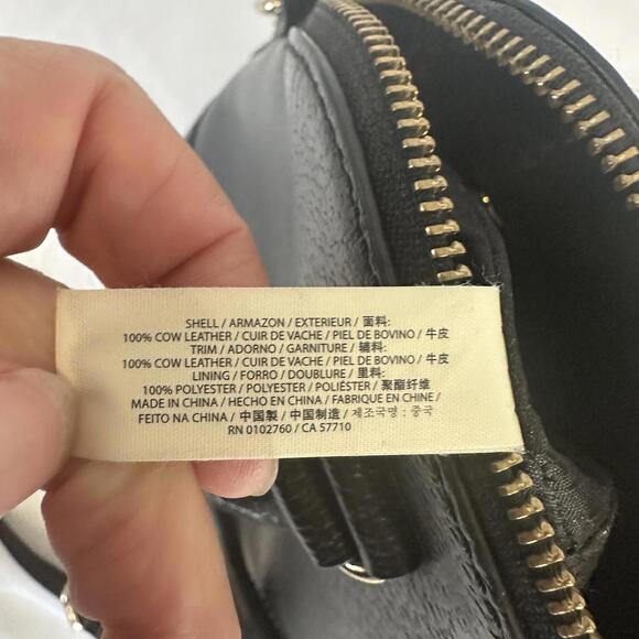 Kate Spade New York Black Satchel/Crossbody Pebbled Cow Leather Bag - Picture 9 of 9